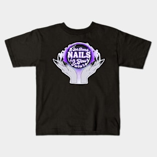 I See Bomb Nails Kids T-Shirt